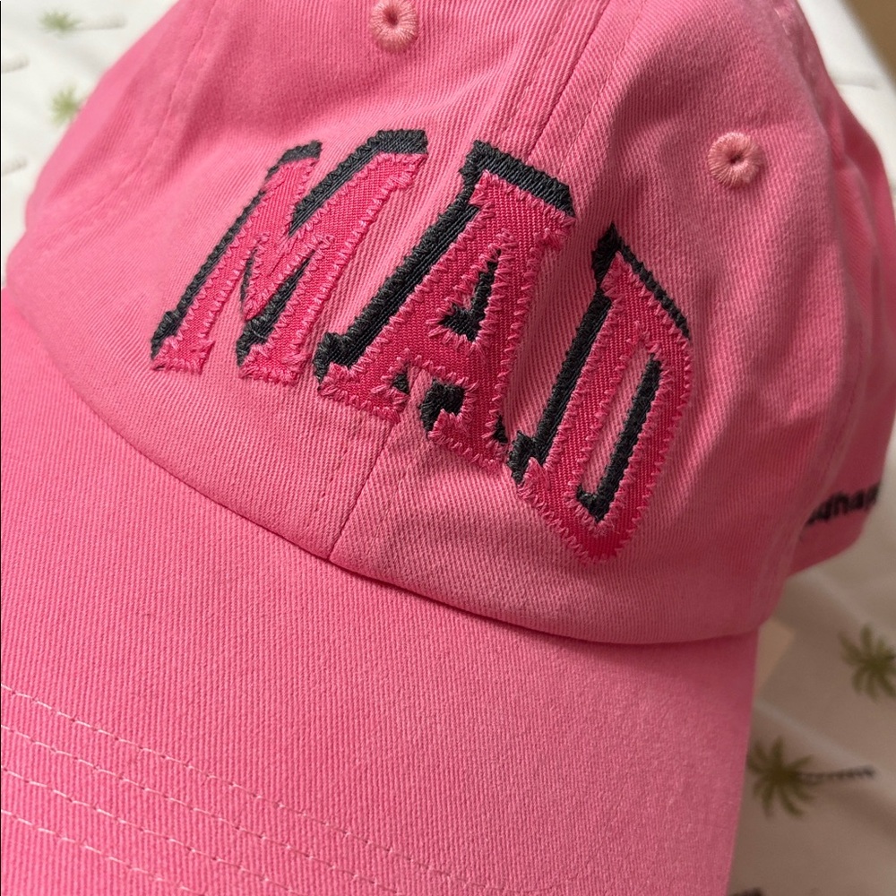GAP/Mad Happy Vibrant Pink Cap
